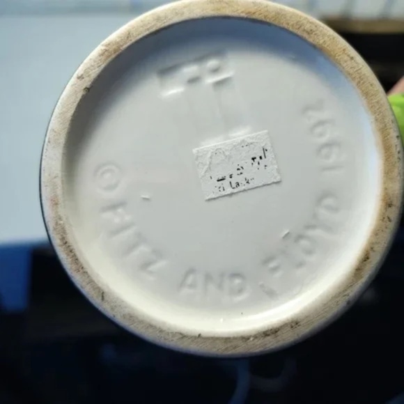 RARE Fitz & Floyd Sunflower Basket weave Cup 1992 - Picture 4 of 6